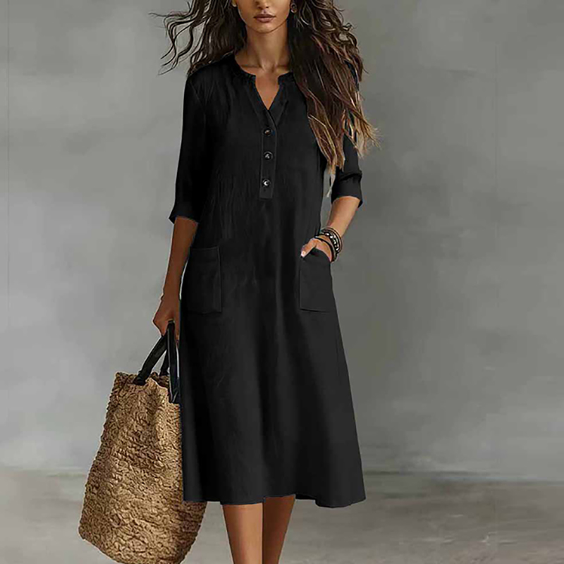 Damska codzienna sukienka midi – Boho Summer Beach Maxi Dress recenzja i cena