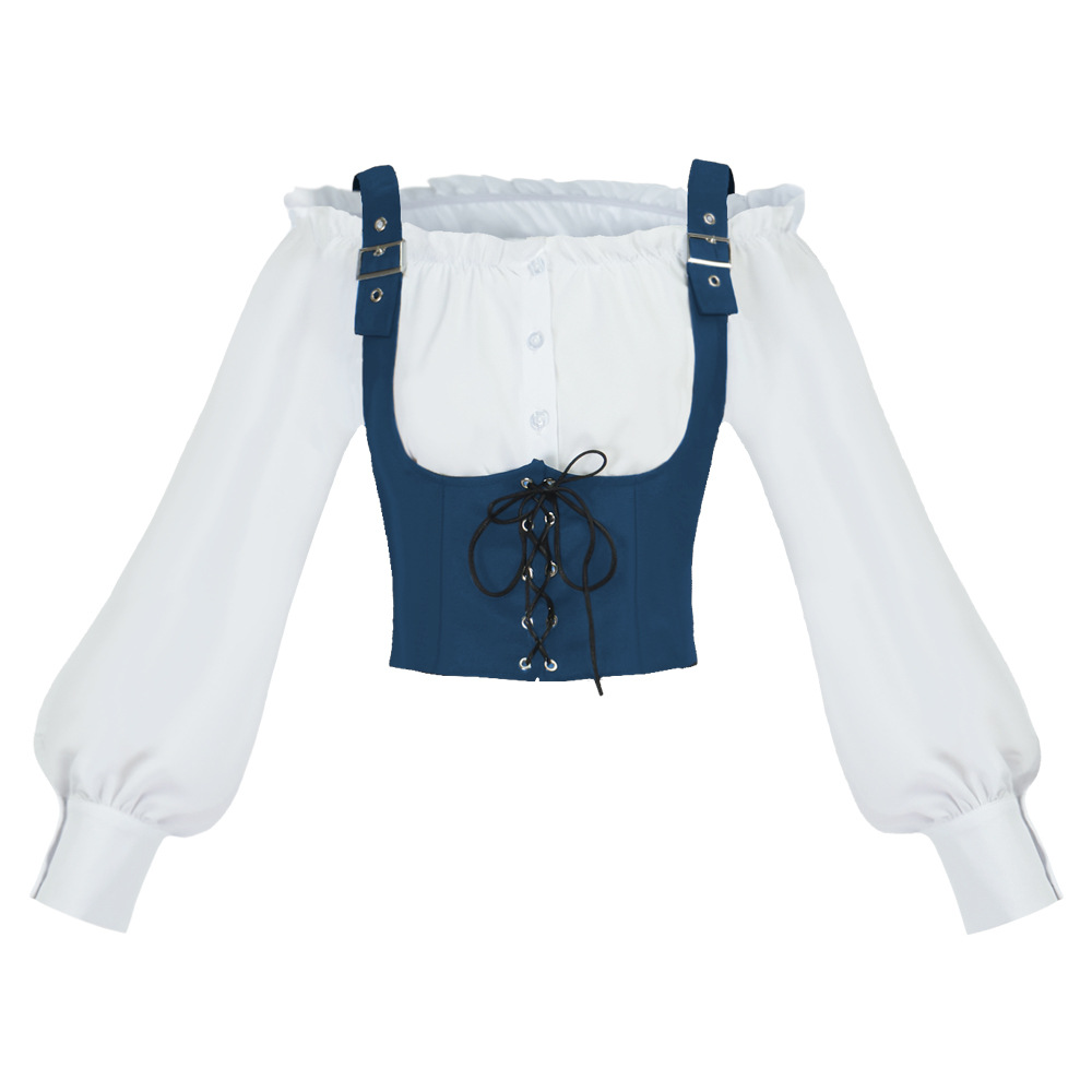 Bluzka damska w stylu retro we – Blouses recenzja i cena